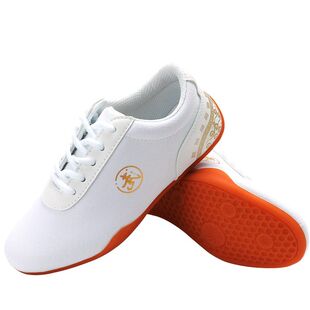 武术鞋儿童男女武术专用训练鞋太极运动鞋帆布牛筋底练功四季款鞋