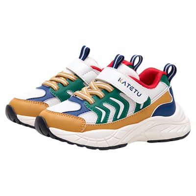 卡特兔童鞋儿童男童2026春季防滑耐磨女童舒适跑步鞋透气运动鞋