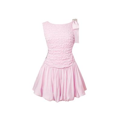 DIANAVEVINA小香风连衣裙粉色