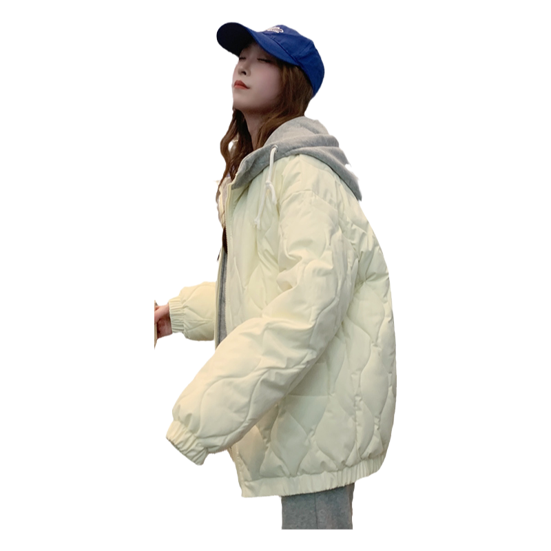 和锋金羽短款韩系棉服外套