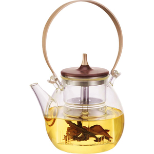 尚明高端玻璃玻璃煮茶器一体两用