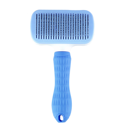 自洁梳犬猫通用按压式一键褪毛