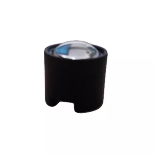 LED聚光透镜1W3W5W大功率LED灯珠凸透镜强光手电红外diy8度小灯罩