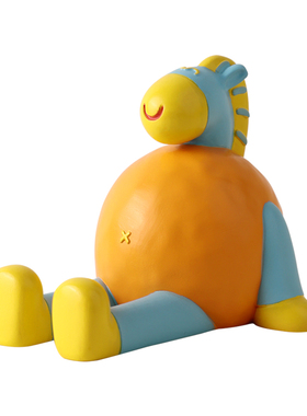 贝汉美创意卡通马到成功手机支架摆件办公室桌面装饰马年新年礼物