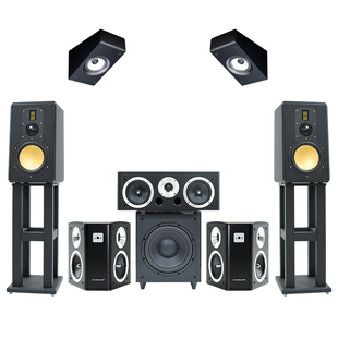 雅歌声M8家用客厅偶极环绕音响5.1.2杜比全景声家庭影院音箱套装