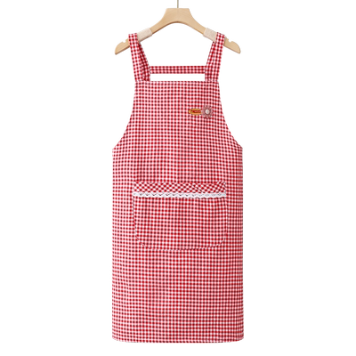 纯棉围裙2023新款工作服女