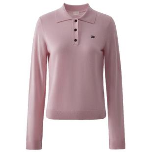 【季末折扣】可机洗澳洲进口100%美丽诺羊毛欧时力 Polo毛衣秋冬