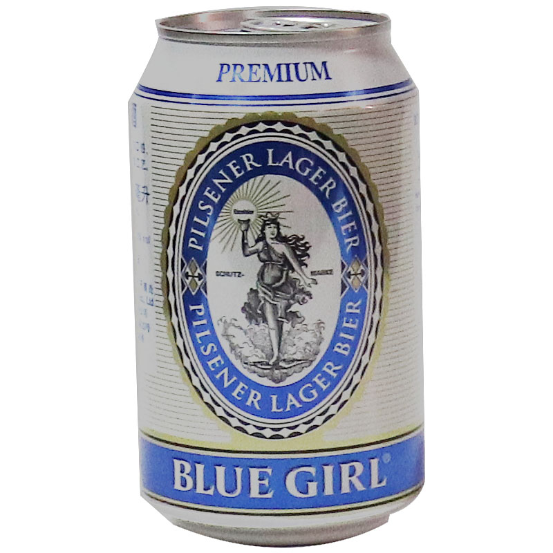 小罐韩国蓝妹啤酒24罐整箱