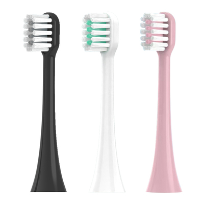 电动牙刷头广东成人柔密刷毛