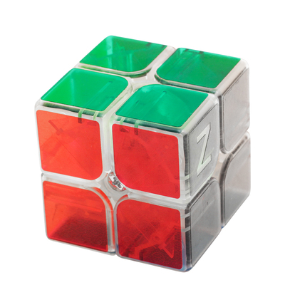 ZCUBE透明数字魔方三阶顺滑异形玩具益智儿童初学者开发智力礼物