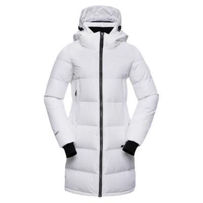 君羽户外800蓬鹅绒服女中长外套