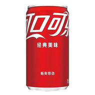 可口可乐mini经典含糖200ml*12罐