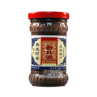 天津北塘特产老北塘佐餐虾酱海鲜酱系列原汁麻线虾酱生虾酱满包邮