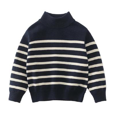 齐齐熊宝宝秋冬半高领毛衣打底衫