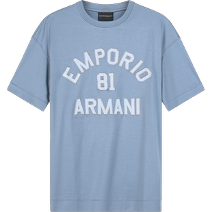 【自营】Emporio Armani阿玛尼 男士圆领短袖T恤 3R1TV9 1JUVZ