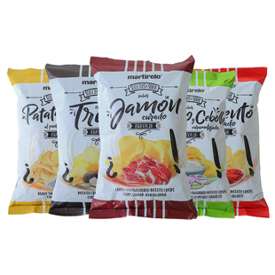 西班牙麦缇洛奶酪洋葱烤肉松露辣味薯片 Martirelo Potato Chips