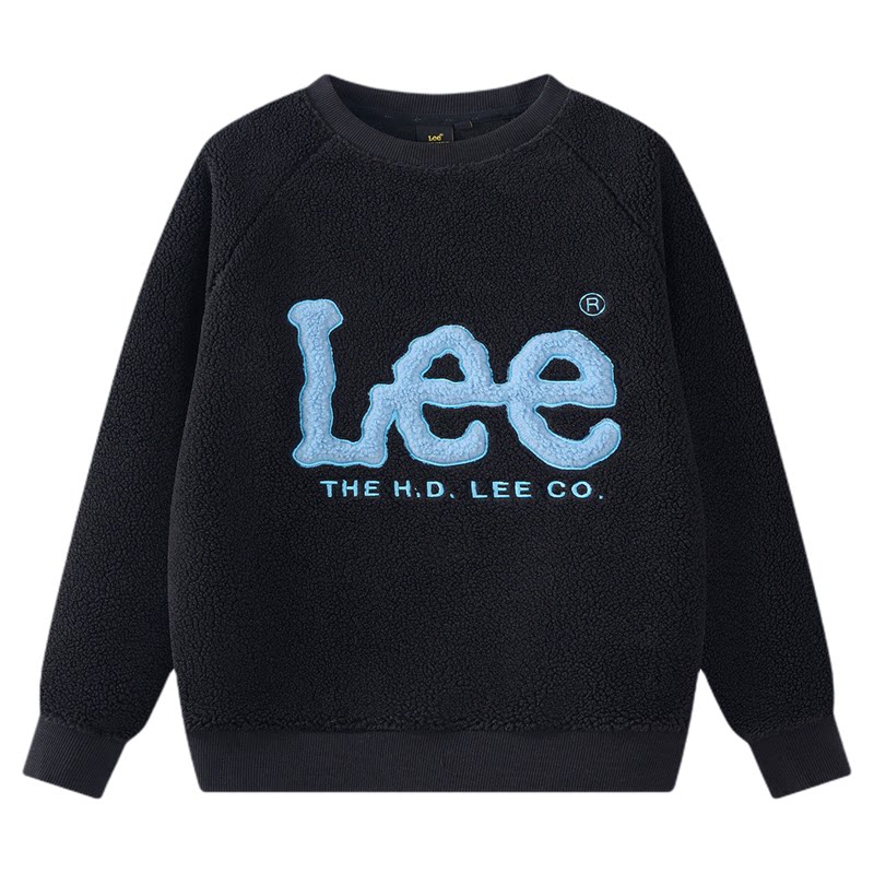 Leekids中大童摇粒绒保暖卫衣