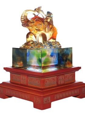 琉璃结婚贺寿客户商务玉玺印章