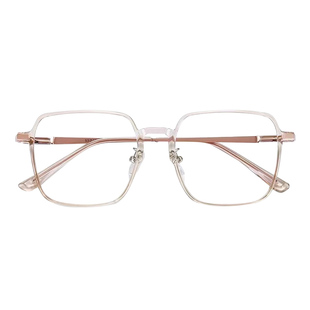 变色眼镜女高级感ins超轻近视可配有度数墨镜夏带防晒男自动感光