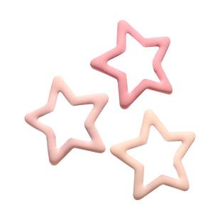 2025新款刘海侧边粉色星星发夹女前额bb夹发卡可爱碎发小夹子头饰