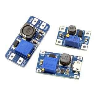 2a升压板DC-DC可调升压稳压mt3608输入2-24V升5/9/12/28V电源模块
