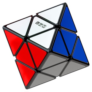 奇艺转面八面体磁力魔方正八轴三阶异形体双轨磁定位益智魔方玩具