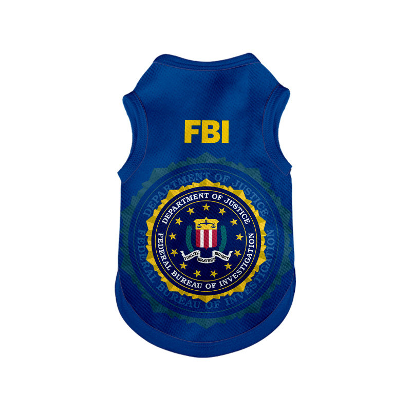 美国联邦调查局FBI警告宠物背心