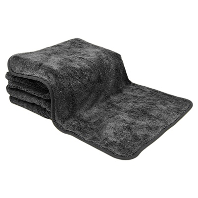 卡赫双面小辫子超强收水高级擦车布加厚不掉毛洗车专用吸水大毛巾