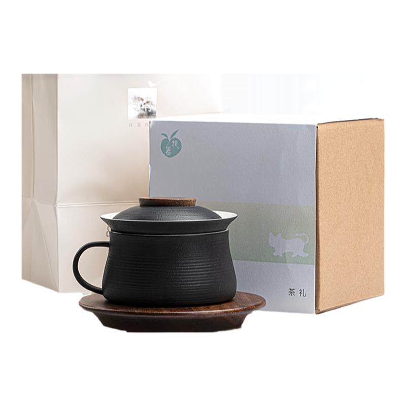 创意多用茶咖杯陶瓷情侣泡茶杯