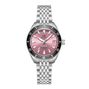 上海手表女款重制版114型陶瓷圈致敬将军表潜水表机械表300米防水