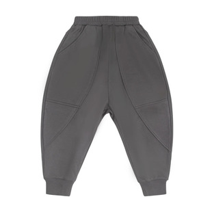 miniFad原创设计童装男童哈伦裤春秋款儿童春装卫裤宝宝裤子潮牌