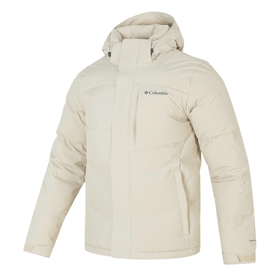 哥伦比亚短款羽绒服男鹅绒800蓬