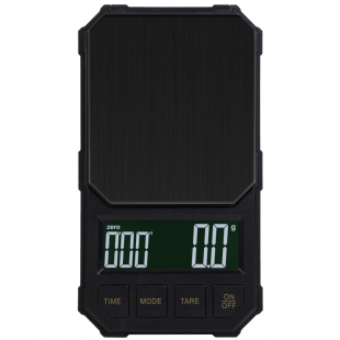 便携手冲咖啡电子称迷你露营电子秤小型意式计量称自动计时克称豆