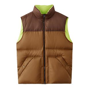 【自营】Marc O'Polo【商场同款】冬款双面穿白鹅绒羽绒马甲男士