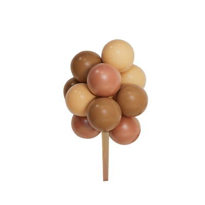 满月百天小熊拍照道具布置婴儿宝宝场景装饰气球100男女孩仪式感