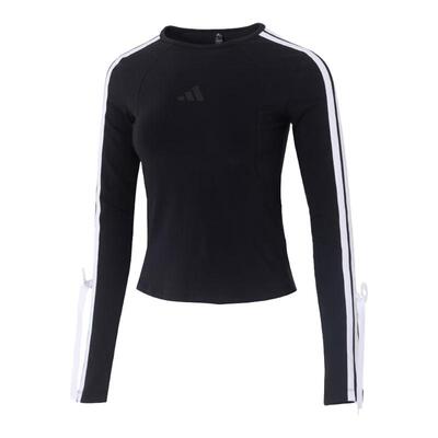 劲浪体育adidas阿迪达斯春季女子运动休闲长袖T恤KG3862