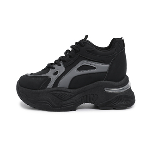 踩屎感老爹鞋女款2025秋季新款小个子内增高百搭轻便运动鞋休闲鞋