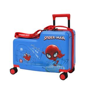 迪士尼儿童拉杆箱艾莎公主行李箱可坐可骑行旅行箱可登机箱子20寸