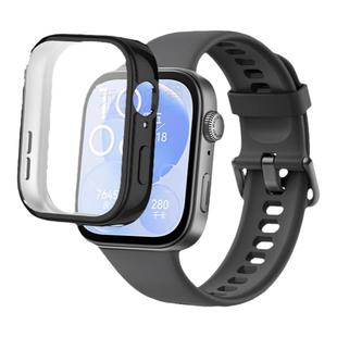 适用华为手表watch fit4pro保护套tpu透明fit3保护壳运动智能手环三代PC一体钢化保护壳屏幕保护防刮耐磨软壳