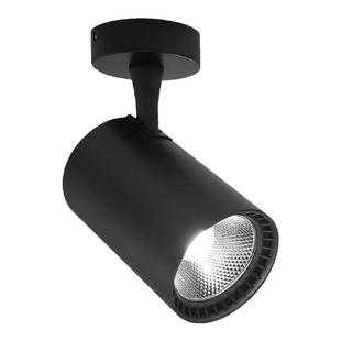 led明装射灯店铺商用20w 30瓦服装店无轨道射灯吸顶式家用发廊吊