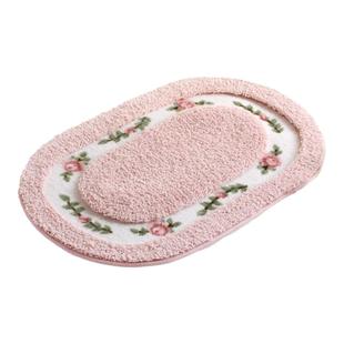 韩式田园进门口卧室地垫飘窗床边地毯家用浴室防滑卫生间脚垫吸水