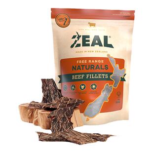 新西兰进口zeal狗零食肉干肋骨柴犬柯基泰迪宠物奖励风干菲力牛排