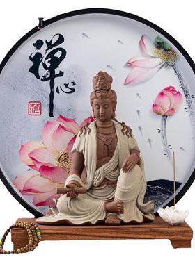 陶瓷家居客厅玄关桌面摆件灯装饰