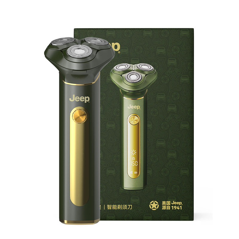 【教师节礼物】Jeep剃须刀ERK71电动男刮胡刀3D浮动贴面顺滑礼盒
