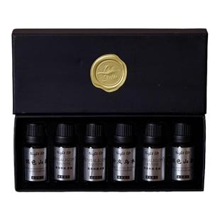 高级纯油性植物香薰精油礼盒扩香机冷香仪无火香氛车载补充液沉檀