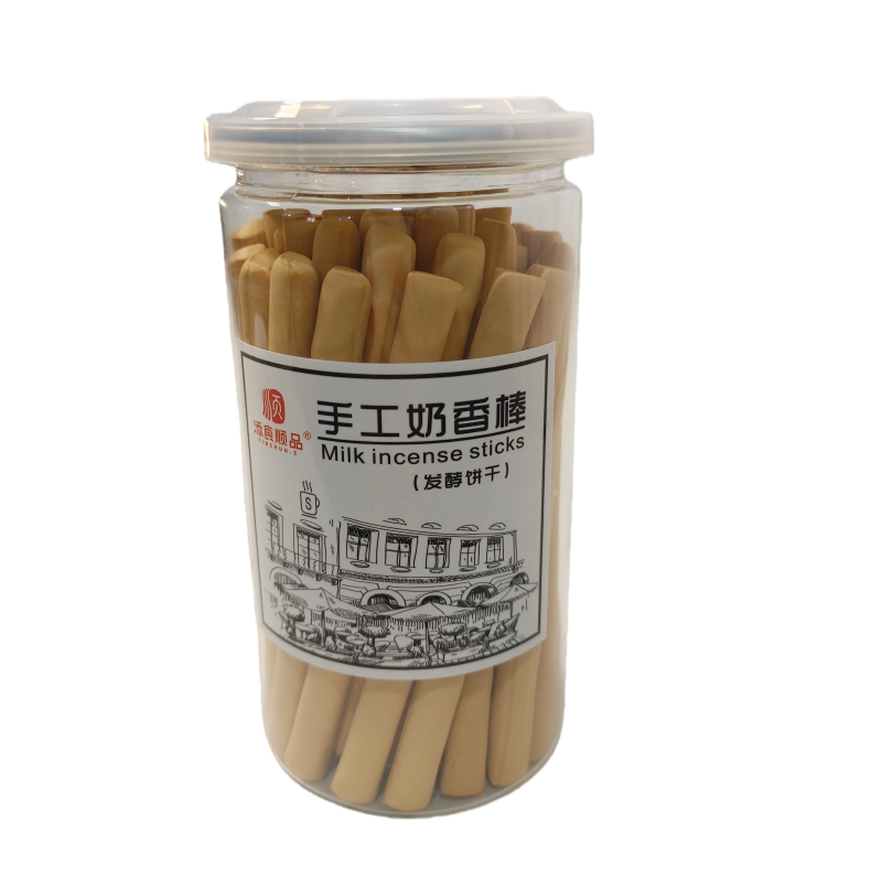 可可牛奶棒手工可可棒小零食韧性饼干解馋耐吃手指饼干磨牙棒罐装