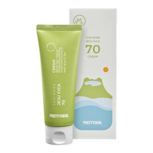 Prettyskin济州岛积雪草修护面霜秋冬补水晒后舒缓修护维稳50ml