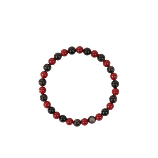 天然紫金砂黑曜石手串马年本命火水相容转运护身符链女款新年礼物