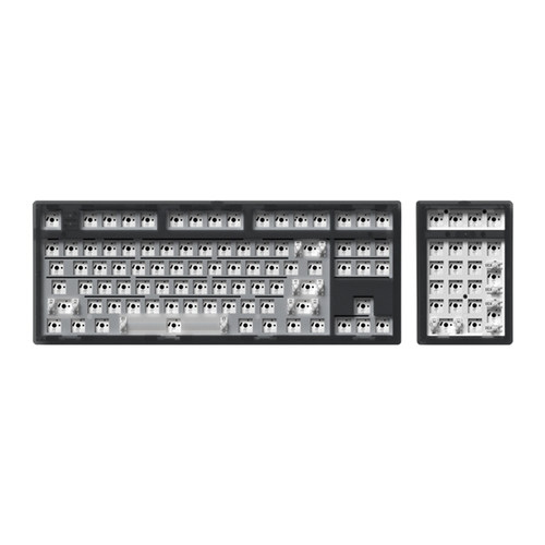 腹灵MK870pro机械键盘蝮灵客制化套件无线蓝牙三模游戏办公专用