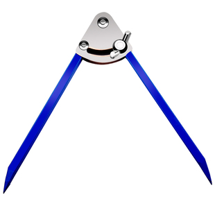 合金划规工业级画线规木工圆规铁划规划线钳大号画线器150-600MM